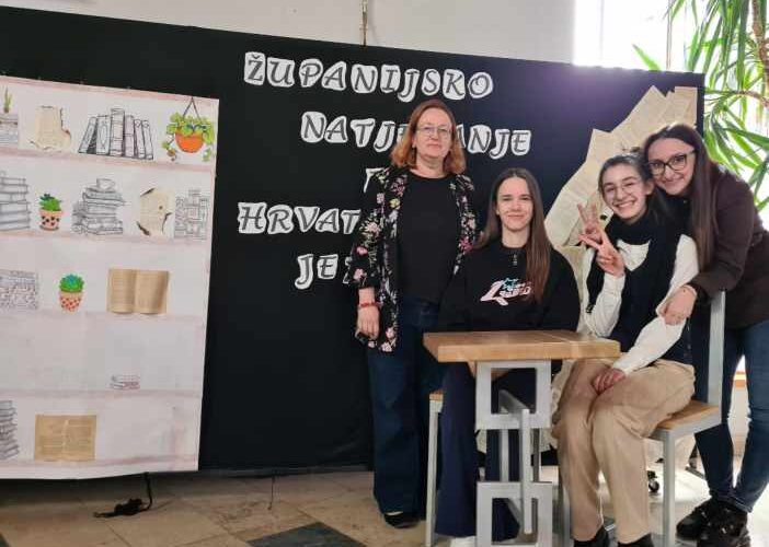 Izvrsni rezultati na Županijskom natjecanju iz hrvatskoga jezika