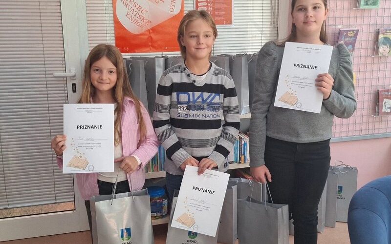 Volimo čitanje – uspjeh naših učenika na gradskoj razini Natjecanja u čitanju naglas